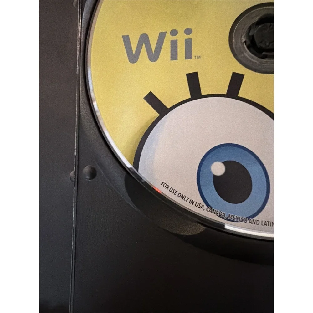 SpongeBob's Truth or Square Nintendo Wii 2009 DISC ONLY Video Game Nickelodeon